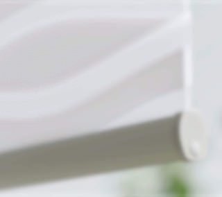 Twinrollo mit wellenförmigem Stoff Sinus von LEHA