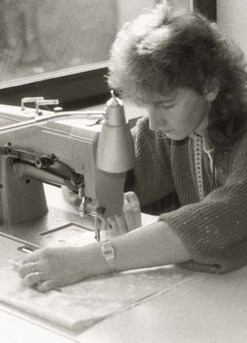 1992: nähen